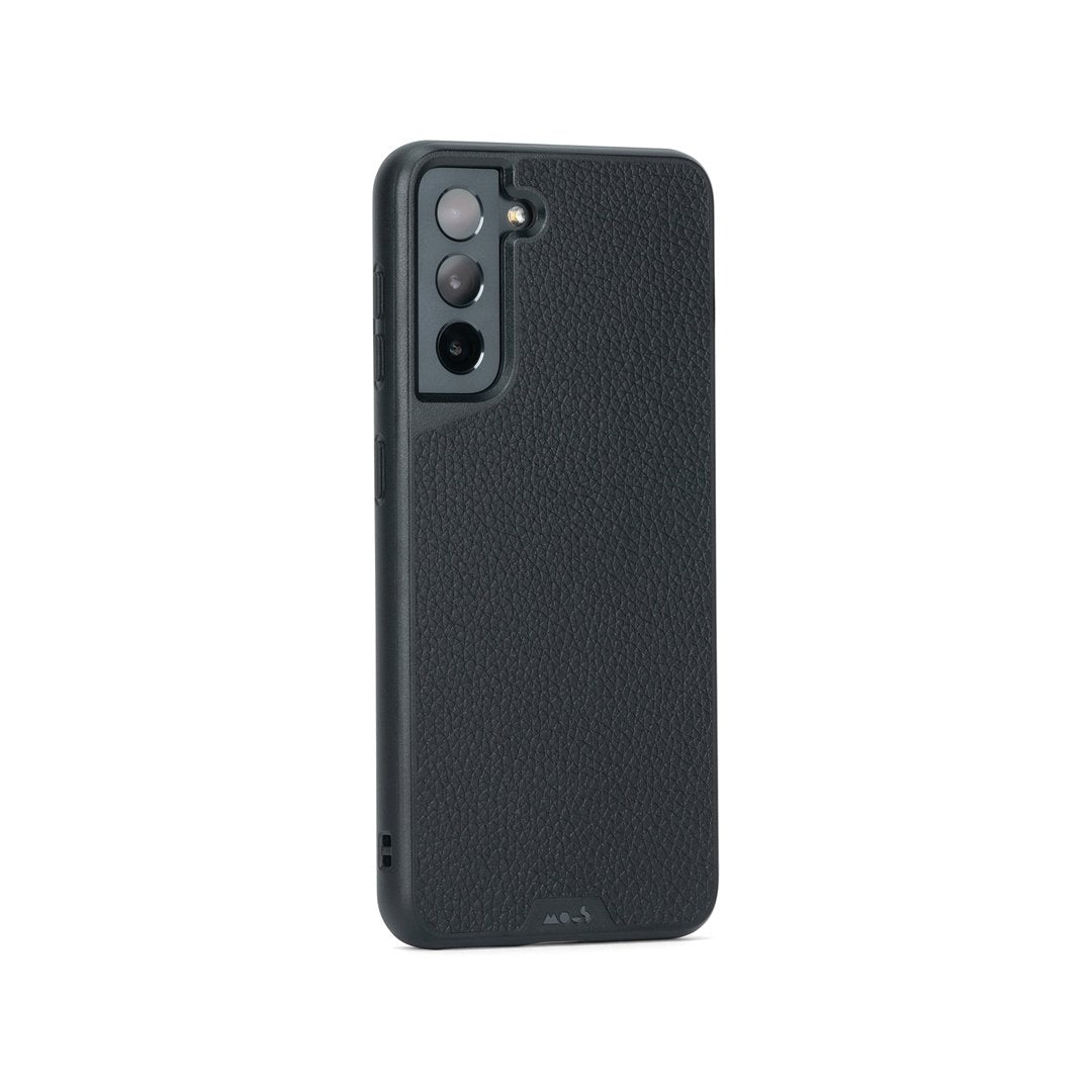 Black Leather Protective Phone Case - Limitless - US 5747